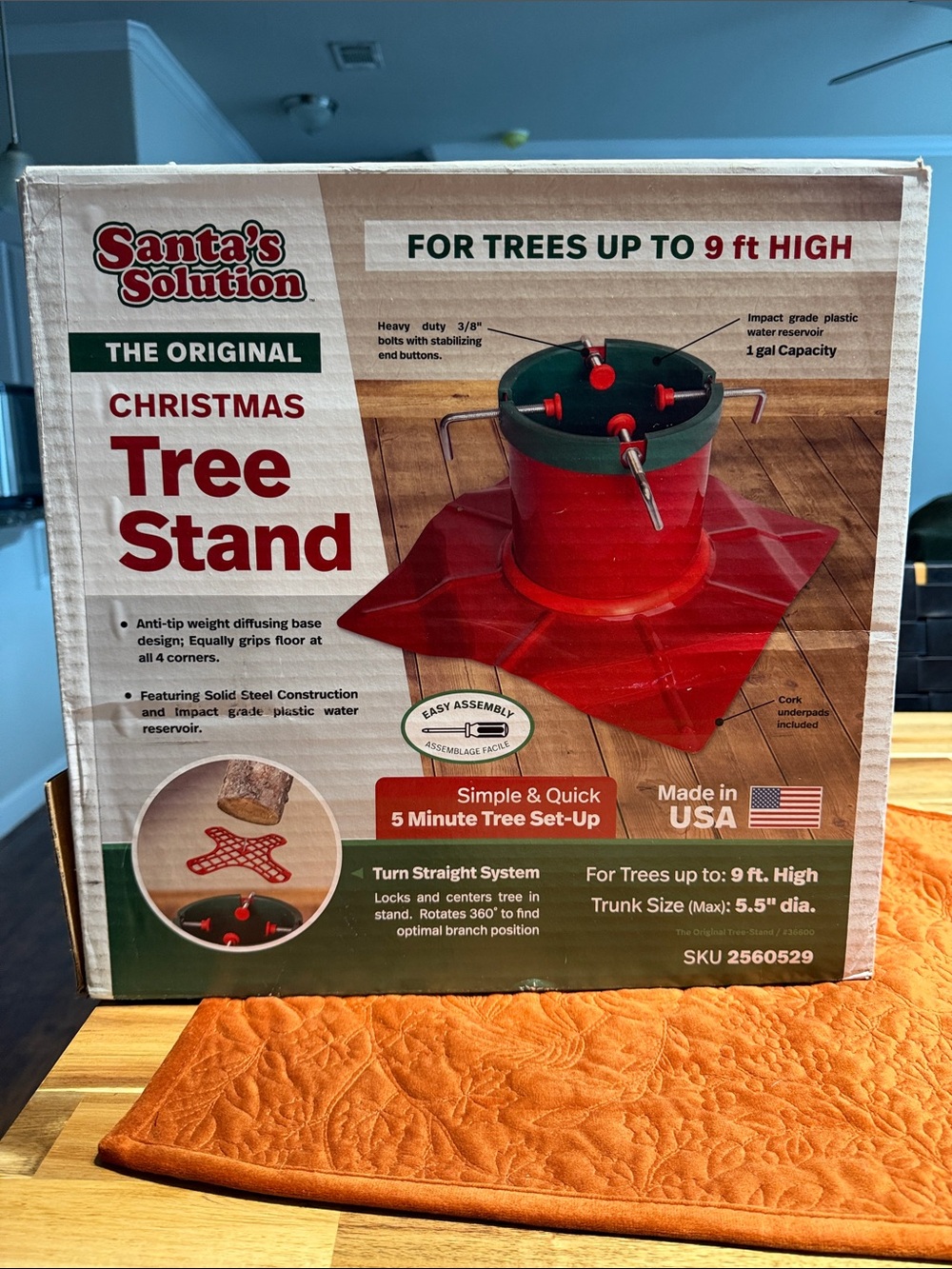 Red Christmas Tree Stand - The Original